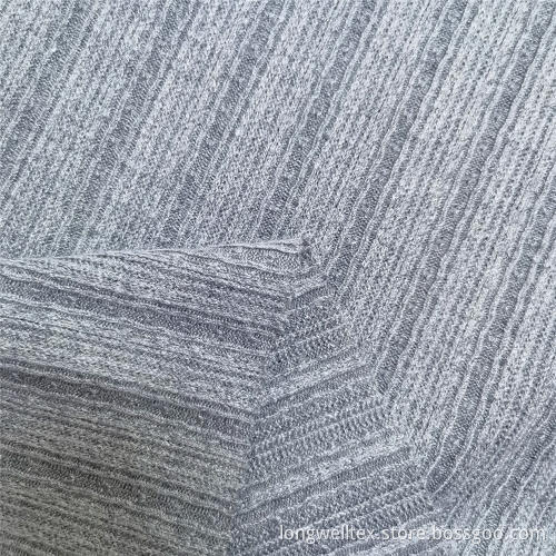 100% Acrylic Garment Knitted Wool Fabric For Sweater